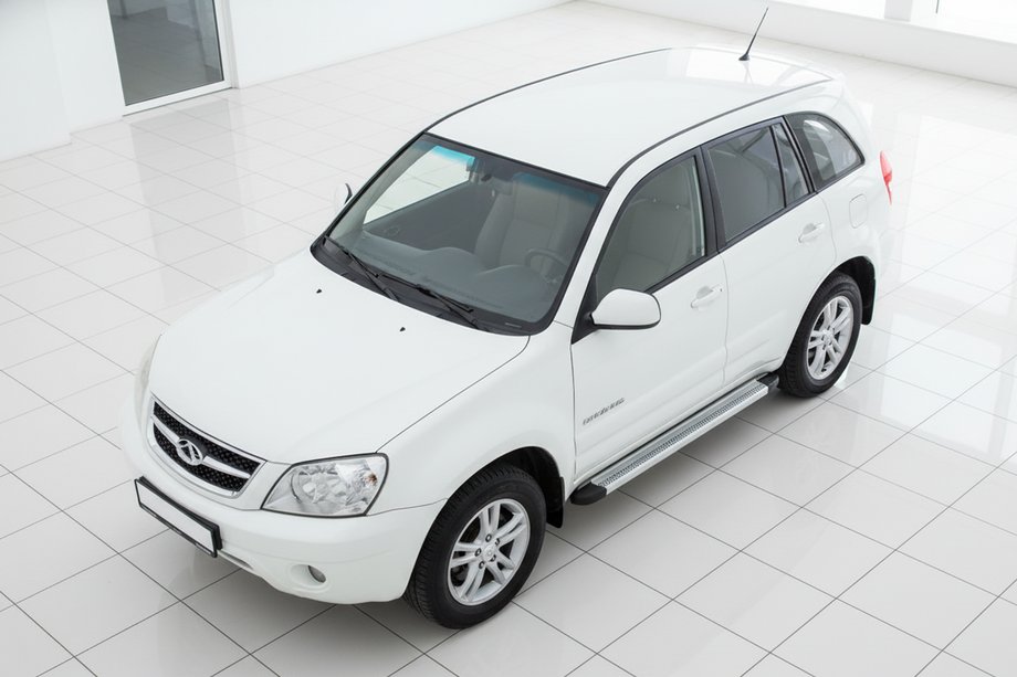 Chery Tiggo 3 2005– Zijtreden Maya V2 (set van 2, aluminium) Image