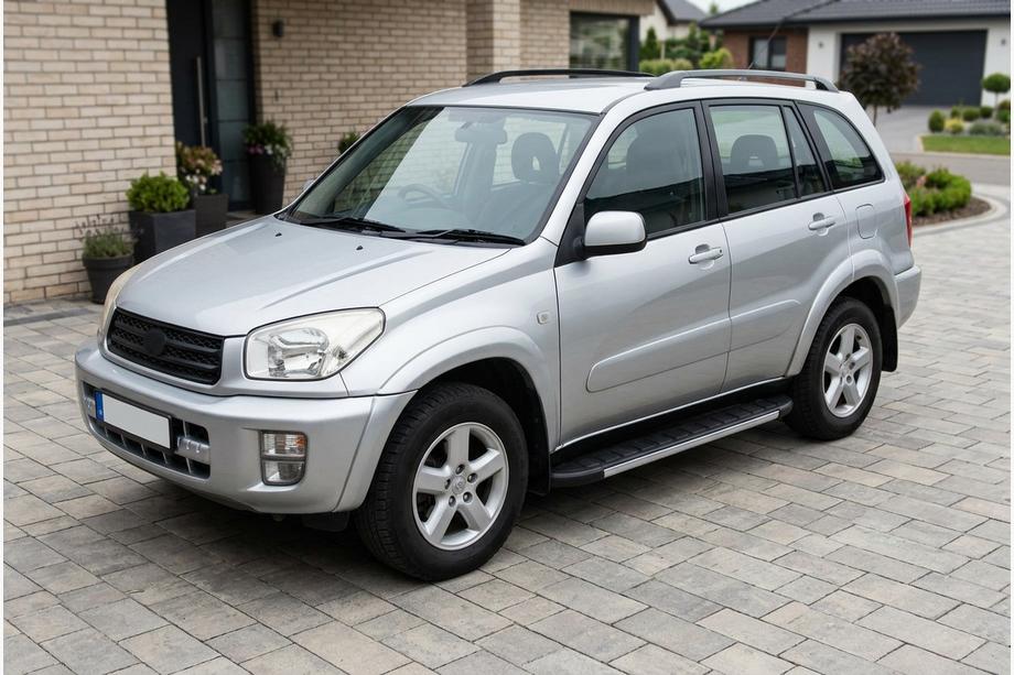Toyota Rav 4 2001–2005 Duru zijtreden (set van 2, aluminium) Image