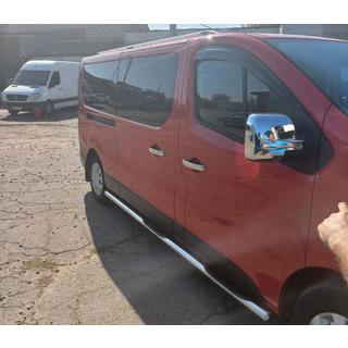 Sidebars (2 stuks, RVS) Nissan NV300/Primastar 2016– foto 2