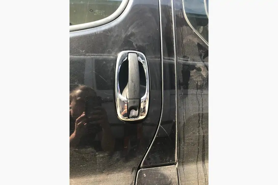 Opel Vivaro 2001–2015 RVS deurgreep omlijsting (4 stuks) Foto 7