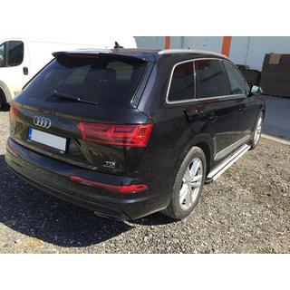 Zijtreden Maya V4 (2 stuks, aluminium) Audi Q7 2015–2026 foto 3