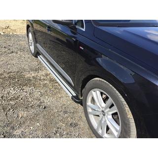 Zijtreden Maya V4 (2 stuks, aluminium) Audi Q7 2015–2026 foto 1