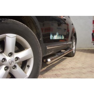 Sidebars (2 stuks, RVS) Nissan Qashqai 2010–2014 foto 4