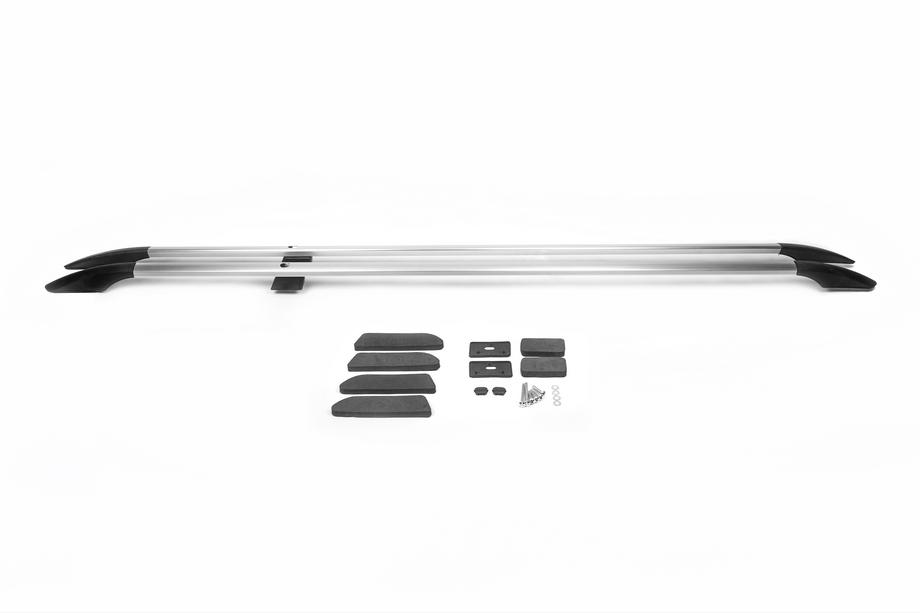 Nissan NV300/Primastar 2016– Chromen dakrails Lange wielbasis, metalen steunen Foto 10