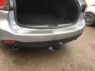 Mazda 6 2012–2024 Achterbumperlijst Carmos (SW, RVS) foto 4