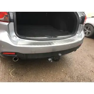 Achterbumperlijst Carmos (SW, RVS) Mazda 6 2012–2024 foto 4