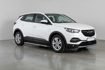 Opel Grandland X 2017– Side steps Maydos V2 (2 st., aluminium ↗ RVS) foto 1