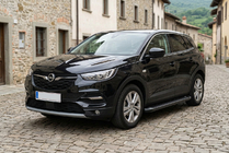 Opel Grandland X 2017– Allmond Black side steps (2 stuks, aluminium) foto 1