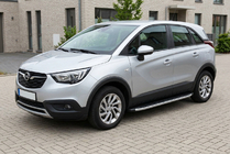 Opel Crossland X 2017–2024 Fullmond side steps (2 stuks, aluminium) foto 1