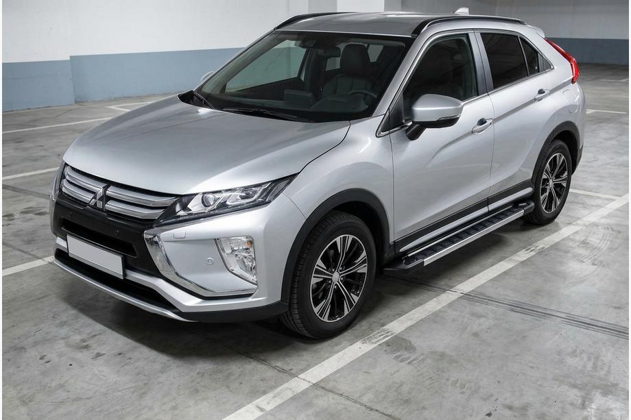 Mitsubishi Eclipse Cross 2017– Side steps RedLine V1 (2 stuks, aluminium) Image