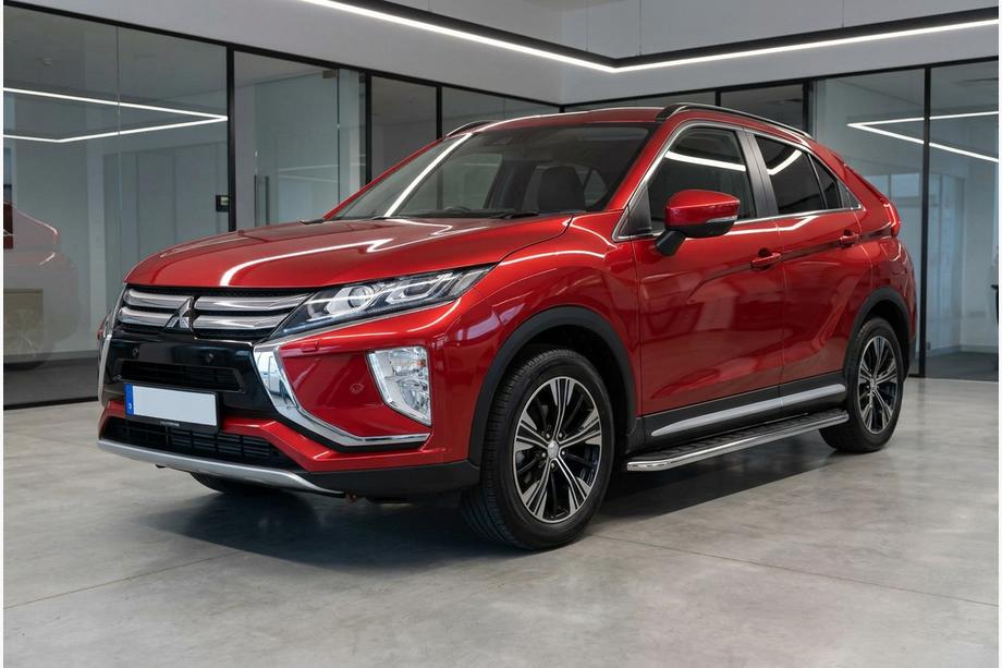 Mitsubishi Eclipse Cross 2017– Maydos V1 side steps (set van 2, aluminium/RVS) Foto 1