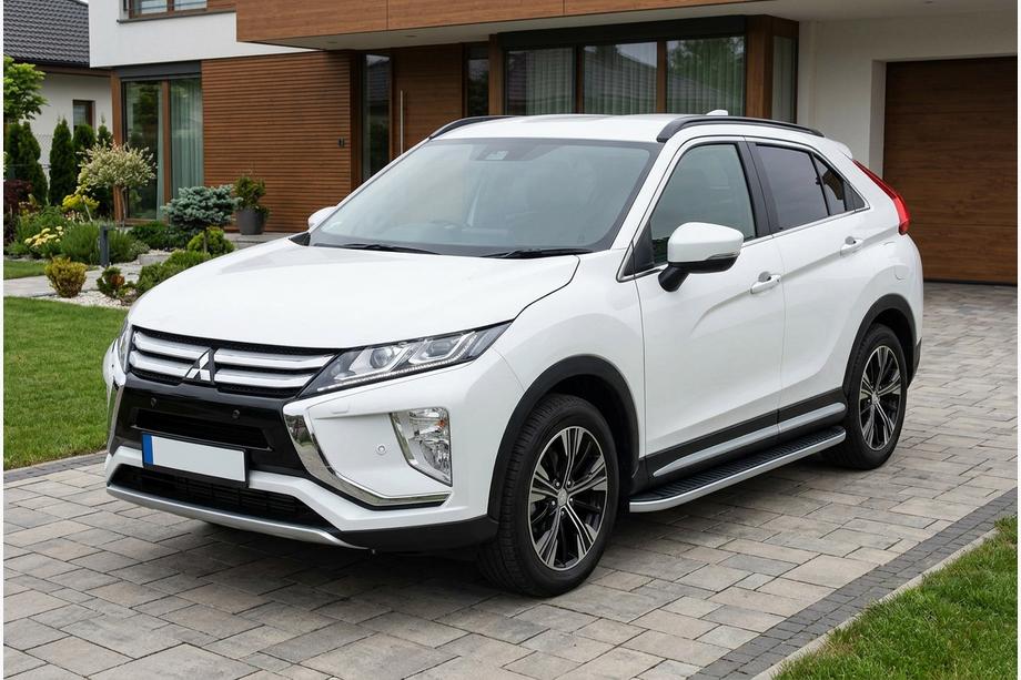 Mitsubishi Eclipse Cross 2017– Tayga side steps (set van 2, aluminium) Foto 1