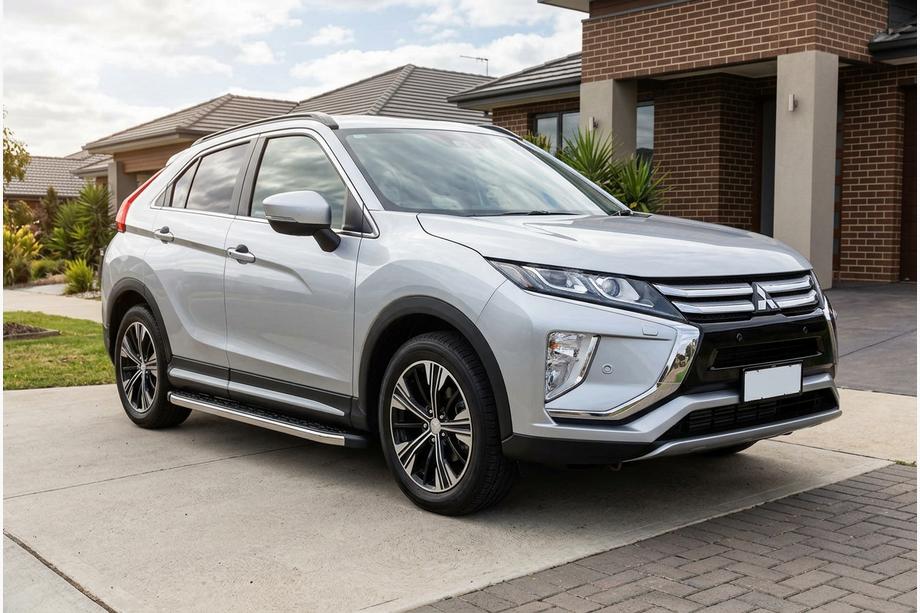Mitsubishi Eclipse Cross 2017– BlackLine side steps (2 stuks, aluminium) Image