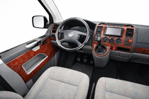 Volkswagen T5 Transporter 2003–2010 Sierlijsten voor deurpanelen (Turkije) Aluminium foto 1