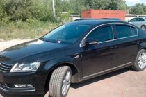 Volkswagen Passat B6 2006–2012 Raamwindschermen met chroomstrip SD (4 st., HIC) foto 8