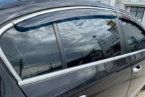 Volkswagen Passat B7 2012–2015 Raamdeflectoren met chromen sierlijst SD (4 stuks, EU, HIC) foto 4