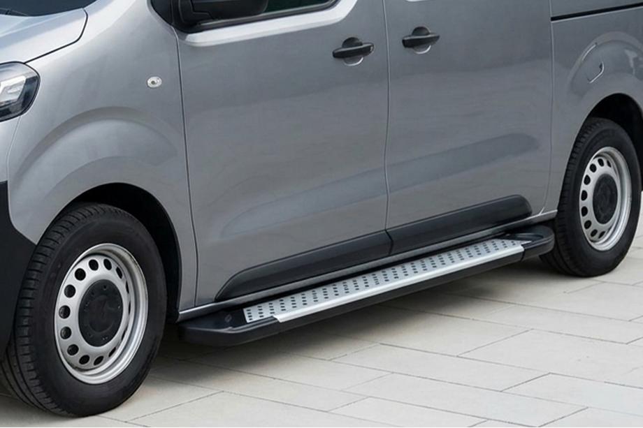 Citroen SpaceTourer 2016– Sidebars Allmond Grey (2 stuks, RVS) Image
