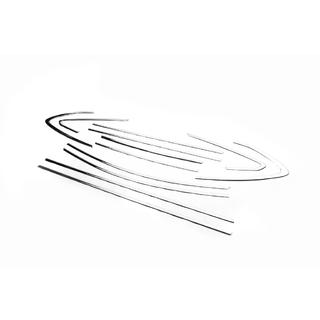 Complete raamomlijsting set (Sedan, 12 stuks, RVS) Opel Astra J 2009–2015 foto 3