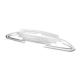 Complete raamomlijsting (Sport Tourer, 12-delig, RVS) Opel Astra J 2009–2015 foto 2