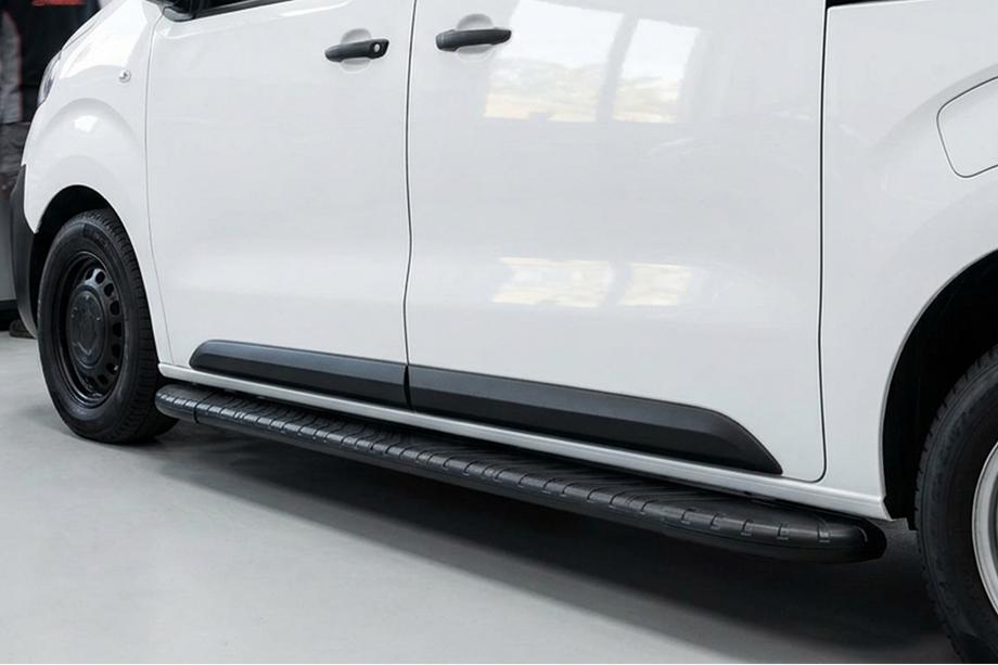 Peugeot Expert 2017– Bosphorus Black side steps (2 stuks, aluminium) Image
