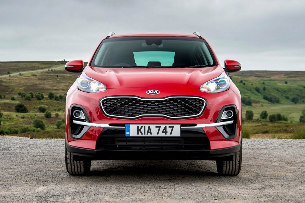 Vernieuwd model van de KIA Sportage-crossover