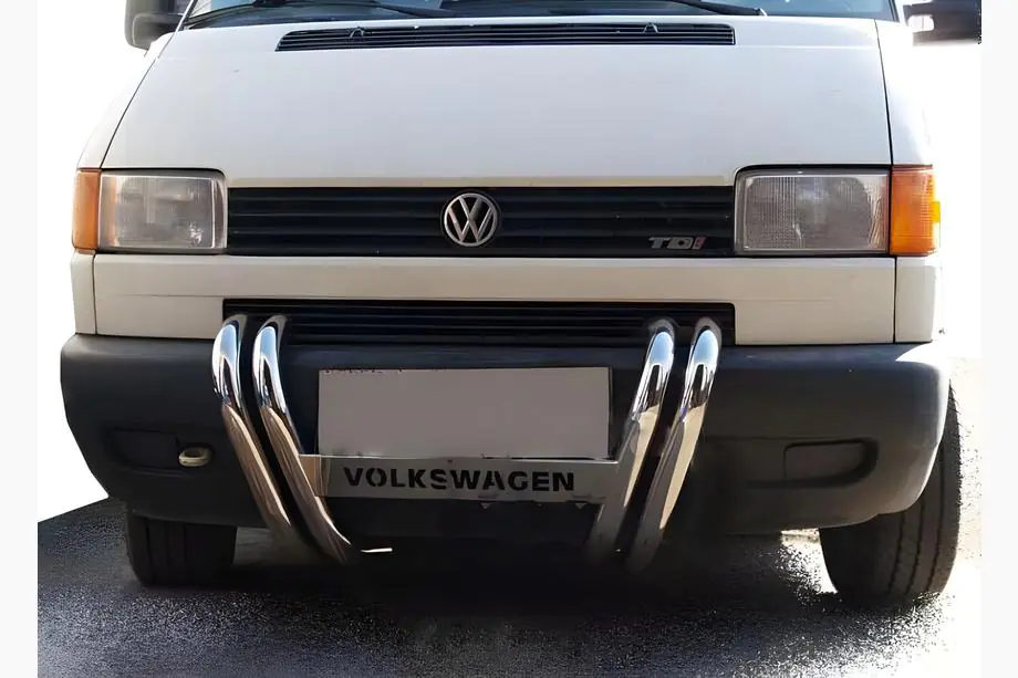 Volkswagen T4 Caravelle/Multivan 1990–2003 Bullbar ST006 (RVS) Image