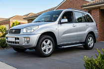 Toyota Rav 4 2001–2005 Side steps Allmond (2 stuks, aluminium) foto 1