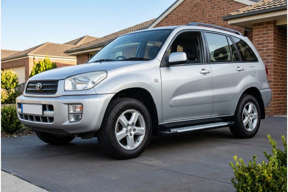 Toyota Rav 4 2001–2005 Side steps Allmond (2 stuks, aluminium) Image
