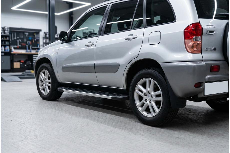 Toyota Rav 4 2001–2005 Side steps RedLine V1 (2 stuks, aluminium) Foto 3