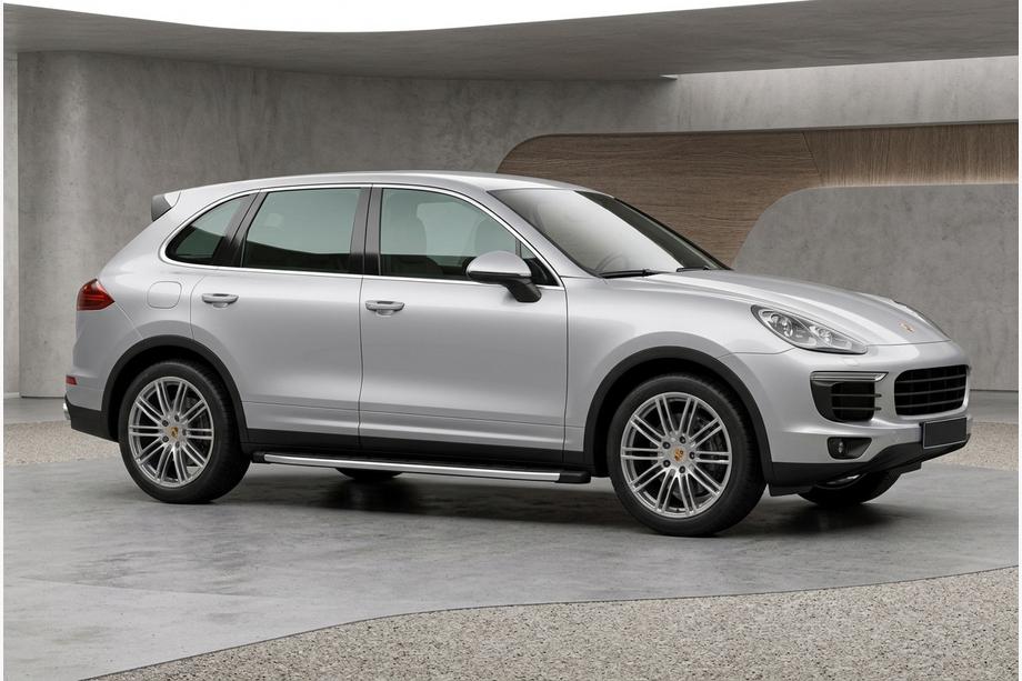 Porsche Cayenne 2010–2017 Fullmond side steps (2 stuks, aluminium) Image