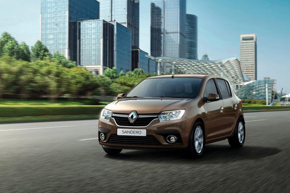 Renault Sandero hatchback van de tweede generatie