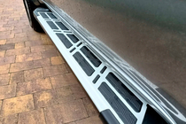 Mitsubishi Pajero Sport 2008–2015 Sunrise side steps (2 stuks, aluminium) foto 4