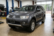 Mitsubishi Pajero Sport 2008–2015 Allmond Black zijtreden (2 st., aluminium) foto 1