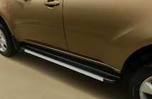 Mitsubishi Pajero Sport 2008–2015 Side steps Maya V1 (2 stuks, aluminium) foto 3
