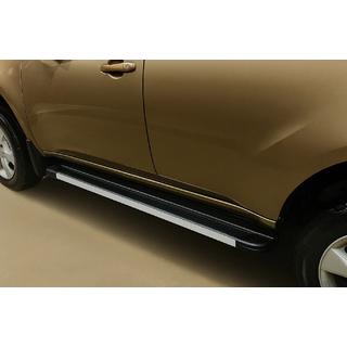 Side steps Maya V1 (2 stuks, aluminium) Mitsubishi Pajero Sport 2008–2015 foto 3