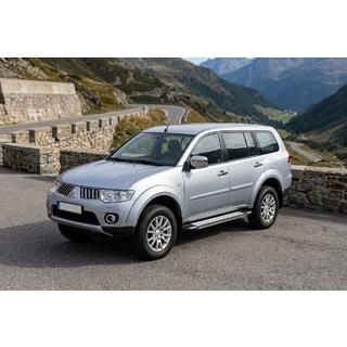 Zijtreden Rainbow (2 st., aluminium) Mitsubishi Pajero Sport 2008–2015 foto 1