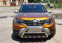 Renault Duster 2018–2024 Bullbar zonder opschrift WT003 (RVS) foto 5