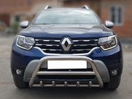 Dacia Duster 2018–2024 Bullbar zonder opschrift WT003 (RVS) foto 1