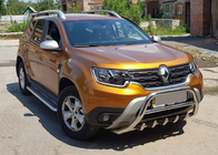 Dacia Duster 2018–2024 Bullbar zonder opschrift WT003 (RVS) foto 5