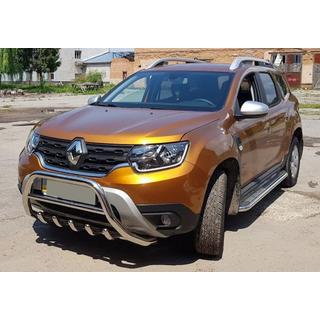 Bullbar zonder opschrift WT003 (RVS) Dacia Duster 2018–2024 foto 3
