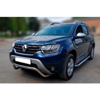 Bullbar WT007 (rvs) Dacia Duster 2018–2024 foto 3