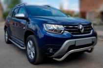Renault Duster 2018–2024 Bullbar WT007 (rvs) foto 1