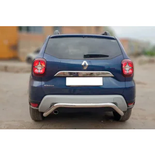 Achterbeschermbeugel AK007 (RVS) Dacia Duster 2018–2024 foto 2