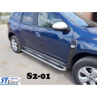 Premium side steps (2 st., RVS) Dacia Duster 2018–2024 foto 3