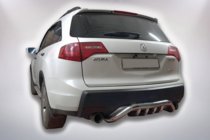 Acura MDX 2007–2013 Achterbeschermbeugel B1-47 (RVS) foto 3