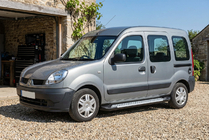 Renault Kangoo 1998–2008 Side steps Allmond Grey (set van 2, aluminium) foto 1