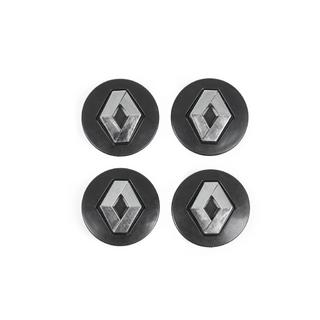 Naafdopjes zwart 5882B (56 mm buitenmaat / 52 mm binnenmaat, set van 4) foto 2