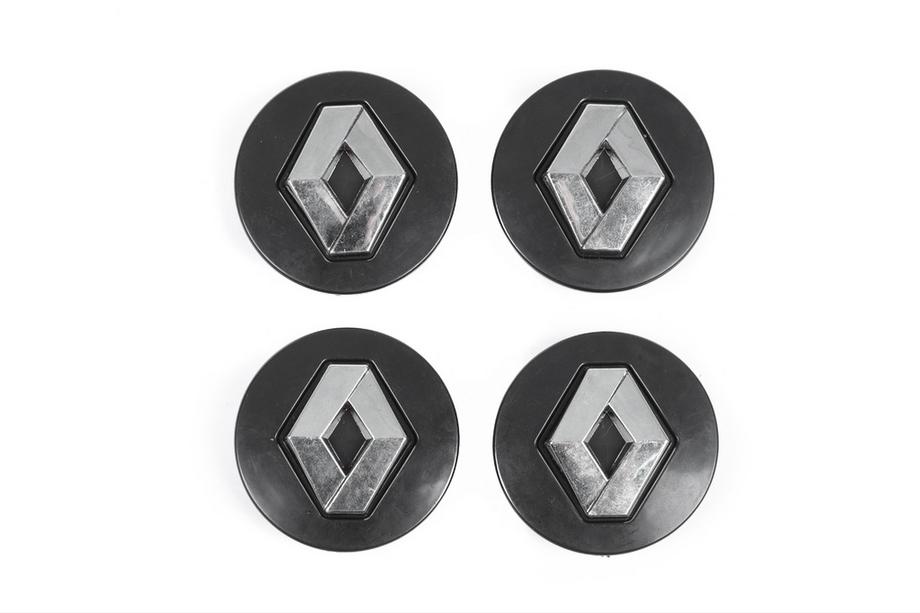 Renault Naafdopjes zwart 5882B (56 mm buitenmaat / 52 mm binnenmaat, set van 4) Foto 2