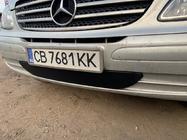 Mercedes Vito W639 2004–2014 Winterafdekking voor bumper (2004-2010) Glanz foto 3