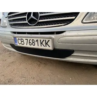 Winterafdekking voor bumper (2004-2010) Mercedes Vito W639 2004–2014 foto 3